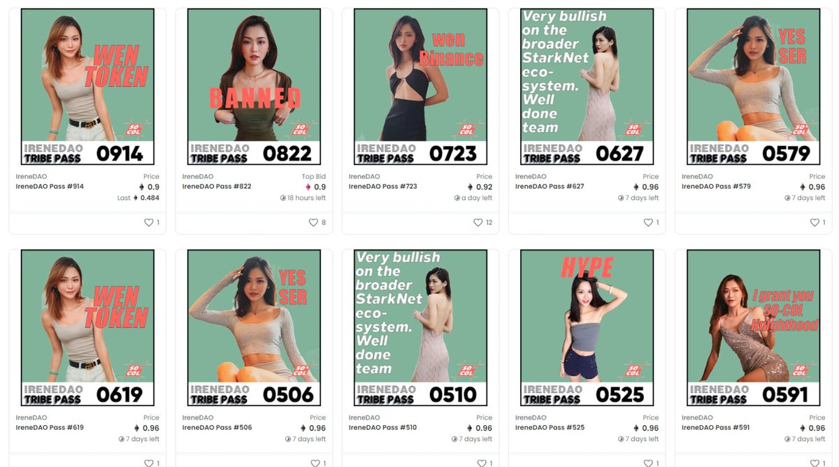 Old enough to forget about these NFTs: