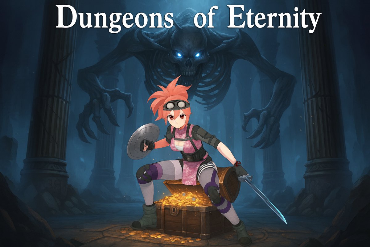 TohChika3's tweet image. #DungeonsOfEternity　その5 チカチカ生配信！！
11/11 ㈫あす夜8時半
ライブリンクはリプ欄にはりつけまーす
