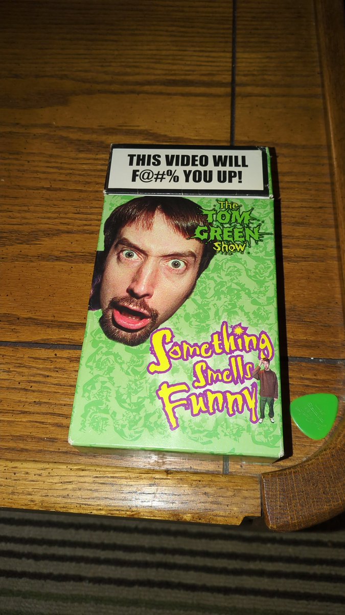 I'm pepped that I can watch this again, wearing this out in the VCR in 2025 #ivegotmustardinmyeye       
<a href="/tomgreenlive/">Tom Green</a>