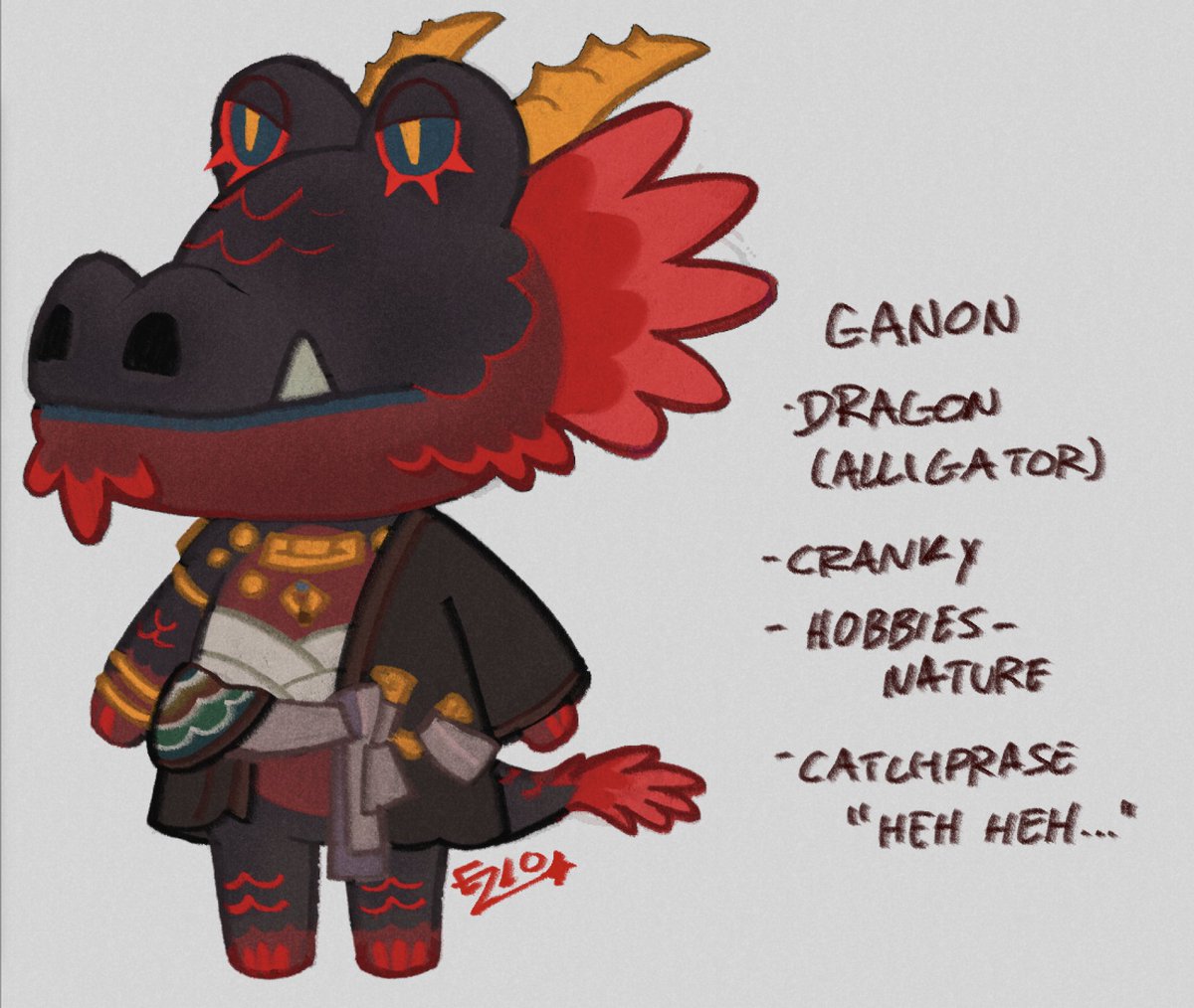 ezlo_x's tweet image. Walk with me #Zelda #totk #ACNH