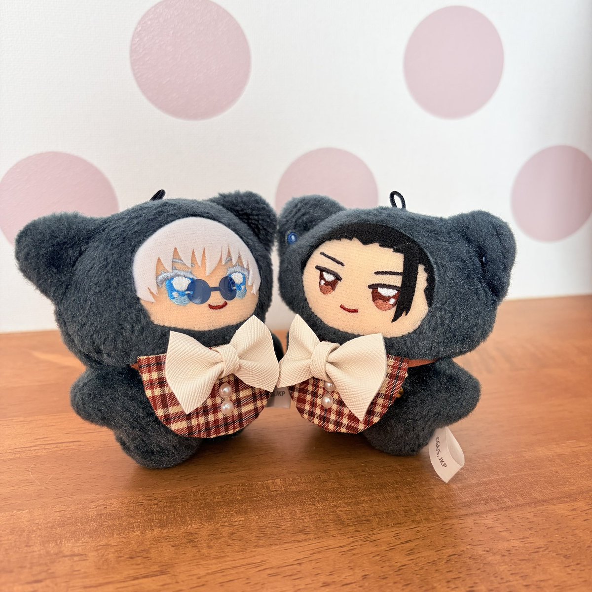 でーきた！
おーたむちみ五夏ちゃん🍂🤍🖤

前作より綺麗にできた、気がする笑
レース付けたかったけど買い忘れちゃった💦
改良の余地あり◎
とりあえずこれで出発できる🛫