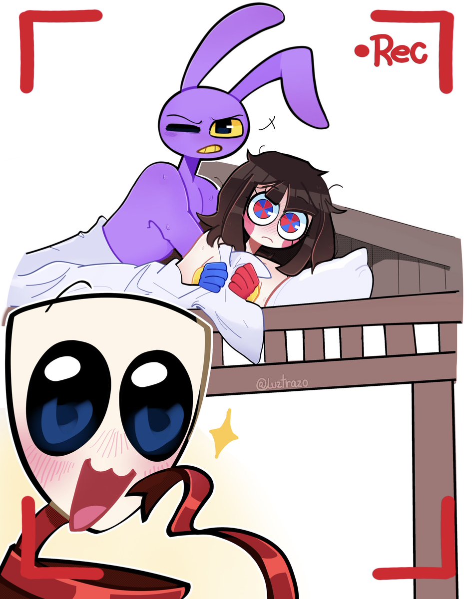 lucianasanmigu2's tweet image. Did I pick a bad time? #spicy #funnybunny #TADC #TheAmazingDigitalCircus #pomni #gangle #Jax #fanart #meme