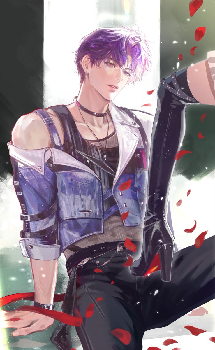 ゆっくりと…🌹

cr.十秒入睡天才（xiaohongshu）
∘⋅⊱⋅─────⋅♬⋅─────⋅⊰⋅∘
#ホムラ #Rafayel
#恋と深空 #LoveandDeepspace
#恋と深空好きな人と繋がりたい