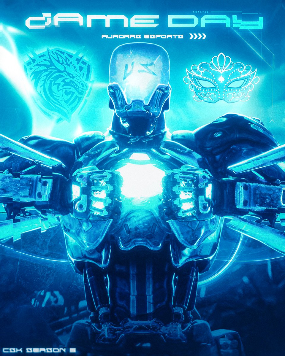 Auroras_Esports's tweet photo. Auroras Esports vs MVSK Spades

CSK Week 4: Wednesday at 8:00est

Art by:@silence_GFX https://t.co/S0xjJOuFxt