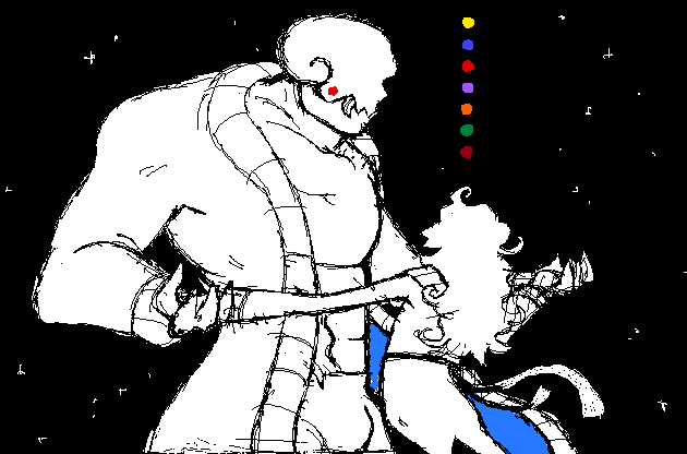 got mad at rivals so i drew me &amp; lord english dancings.