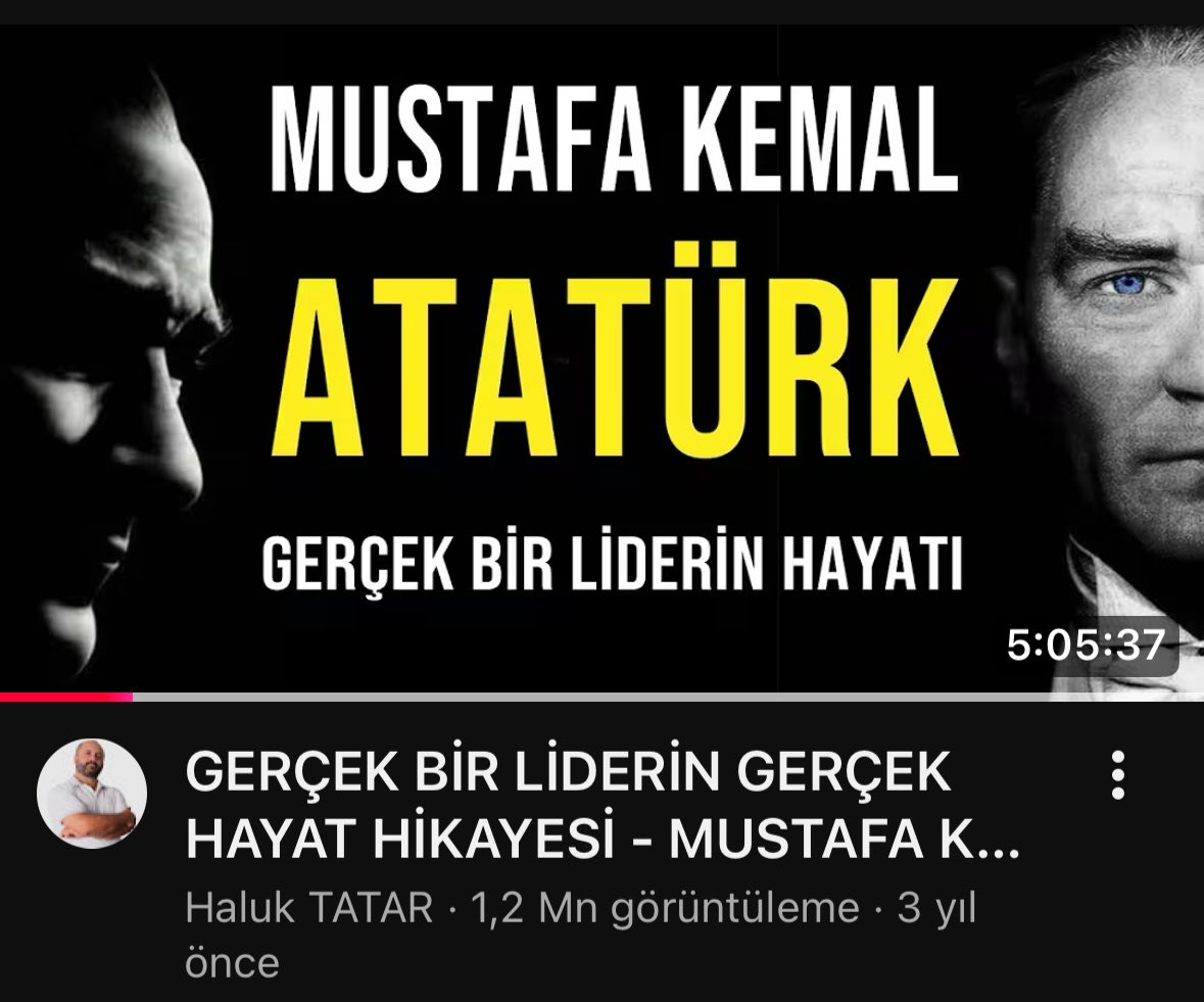 haluktatar's tweet photo. Benim Atatürk için güzel fotoğraflar arayıp paylaşmaya ihtiyacım yok!
Çünkü ben onu yıllar önce anlatmaya başladım.

Bu videoları ben yaptım. Vatan sevgisi ile. Şeref duyarım.

https://t.co/vKf9tdept7

https://t.co/9xIi1RZBXD

https://t.co/G9O2FEQ4uF https://t.co/EWbcZmwjBj