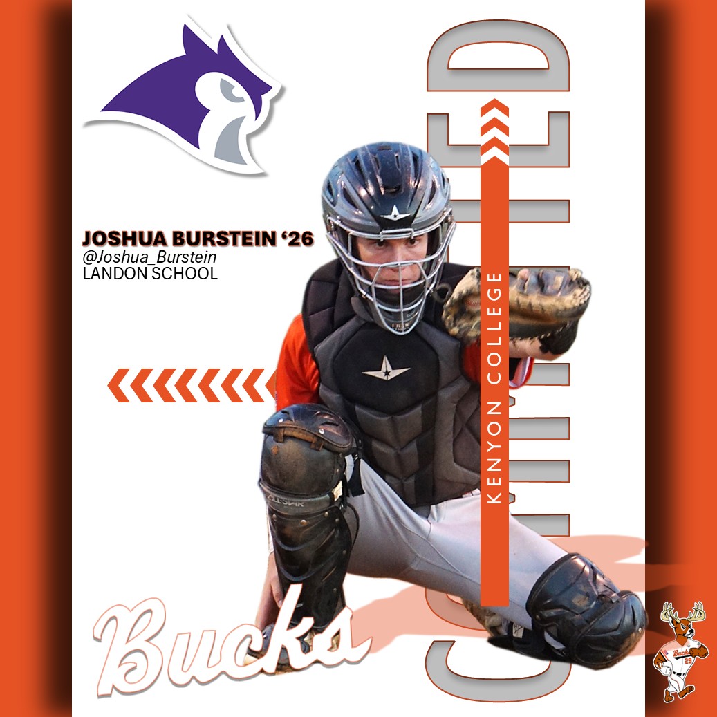 COMMITMENT ALERT!!

Big Congratulations to '26 Joshua Burstein <a href="/Joshua_Burstein/">Joshua Burstein</a> (Landon School) on his commitment to play at the next level at Kenyon College <a href="/KenyonBaseball/">Kenyon College Baseball</a>.

Keep grinding Josh!!

<a href="/sean_mac89/">Sean McCauley</a>