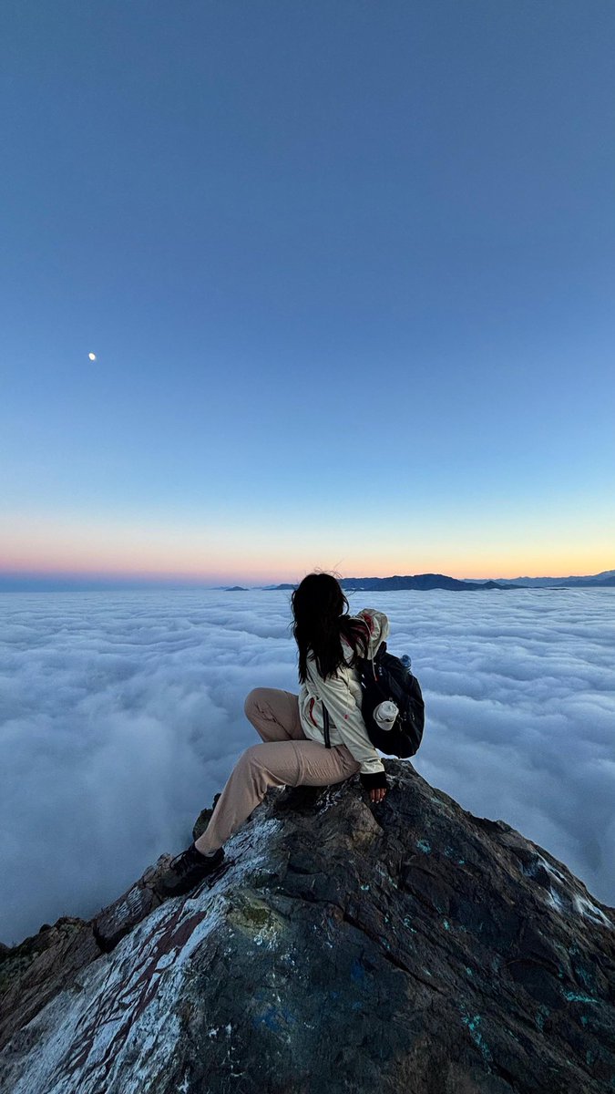 Amanecer desde las alturas ☁️