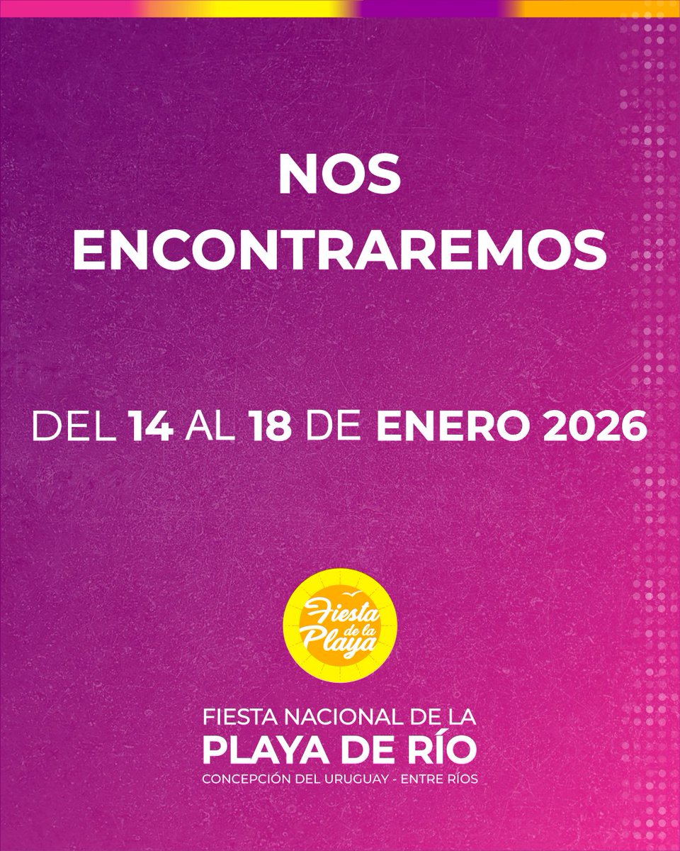 Fiesta de la Playa tweet media