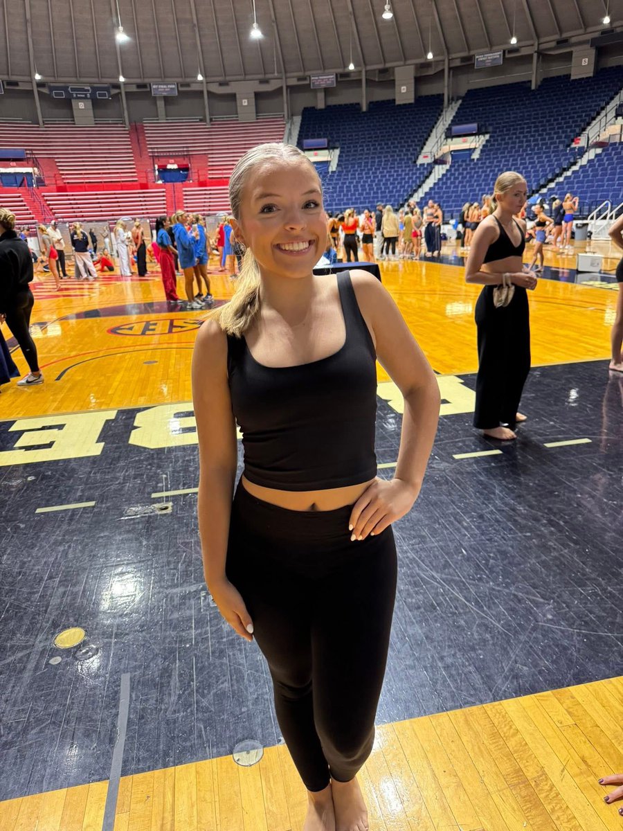 Great day in Oxford! Our Captain, Summer-Grace, attended the Ole Miss Rebelette Dance Recruitment Clinic today! We are so proud of her for working toward her future dance goals! ❤️🐾👏 #hottytoddy
