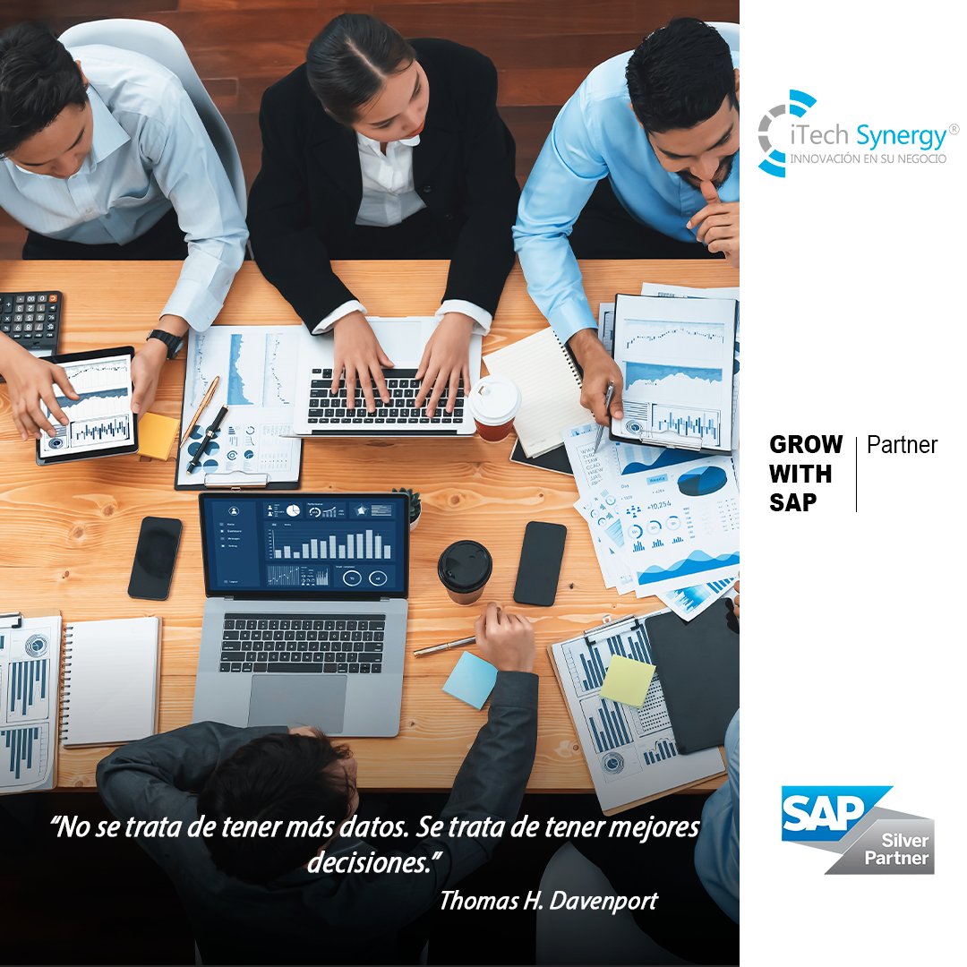 i_TechSynergy's tweet image. ✨ ¡Feliz inicio de semana! ✨

En la era de la hiperconectividad, no gana quien más mide.
Gana quien conecta los datos con decisiones inteligentes y ágiles.

#DataDriven #TomaDeDecisiones #SAPBTP #SAC #Lunes #iTechSynergy #BigData #BusinessIntelligence