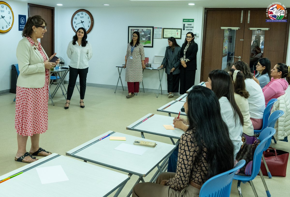 TBS_Delhi's tweet image. At our recent Parent Engagement Session, Ready for the Real World: The Growth Mindset, Grit and Self-Esteem, parents explored practical ways to support their children’s development and wellbeing. ✨

#TBSDelhi #TBSCommunity #ParentEngagement