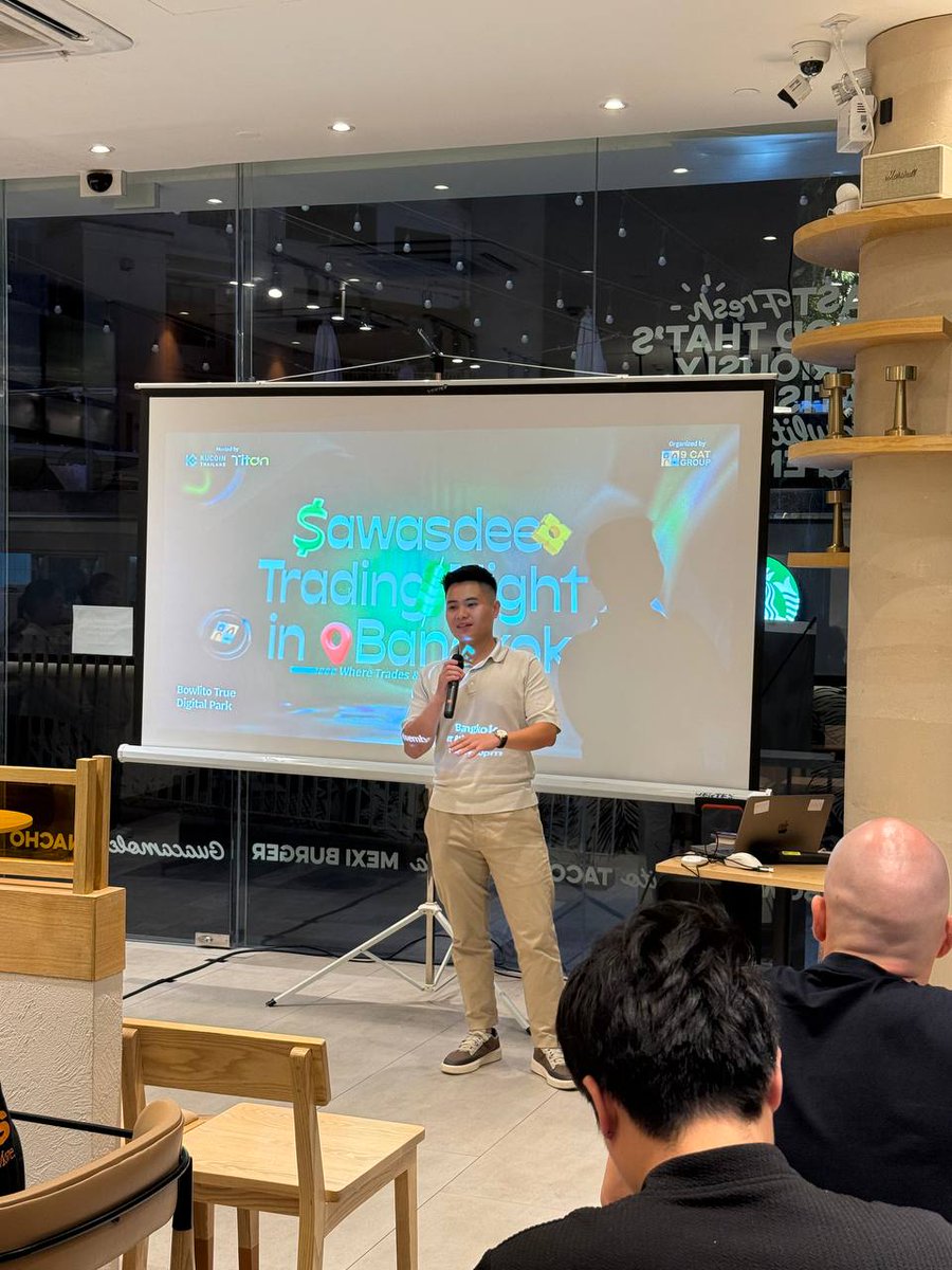 🇹🇭 Titan has attended at Thailand Blockchain Week 2025

What a week in Bangkok!
Titan showed up strong at Thailand Blockchain Week 2025, connecting with builders, traders, and partners from across the region 💪

Huge thanks to everyone who joined us at Sawasdee Trading Night - an