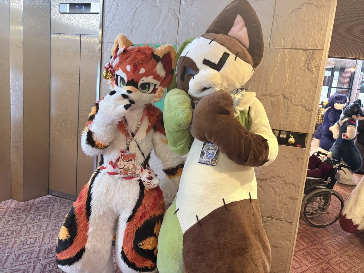 SuK20_tk's tweet image. 可愛いツーショット！
パッチくんと晴空くん！！