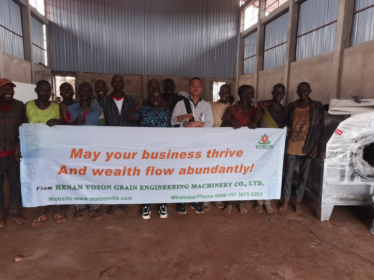 FVoson's tweet image. Voson’s engineers have landed in Burundi! Installation is underway — stay tuned for exciting updates!
📷 info@grainengineering.com
📷 WhatsApp: +86 186 2554 8111
📷 maizemills.com
#Voson #MillingEquipment #GrainEngineering #TurnkeyProject #Burundi #AfricaProjects