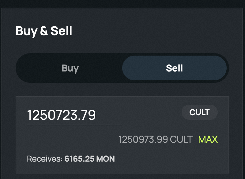 btmin961's tweet photo. @cultdottrade $CULT on top! https://t.co/jLbhHBv7jy