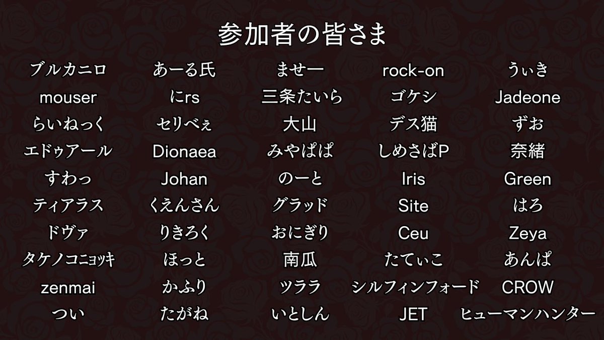 Fstand_chitose's tweet photo. 今回多くの方にご協賛頂きましたが、スケジュールとデザインの都合上広告にはお名前を記載する事が出来ませんでした。
この場を借りて参加して頂いた皆さんをご紹介いたします。
改めてありがとうございました！ https://t.co/GrBKyUYNvk