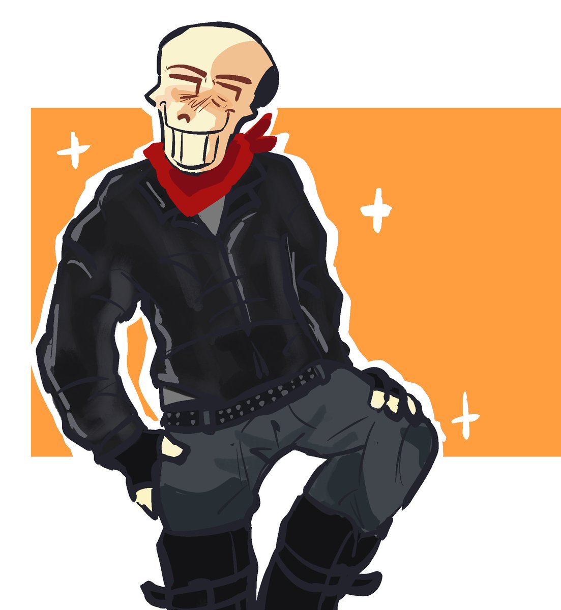 been into drawing papyrus in leather lately