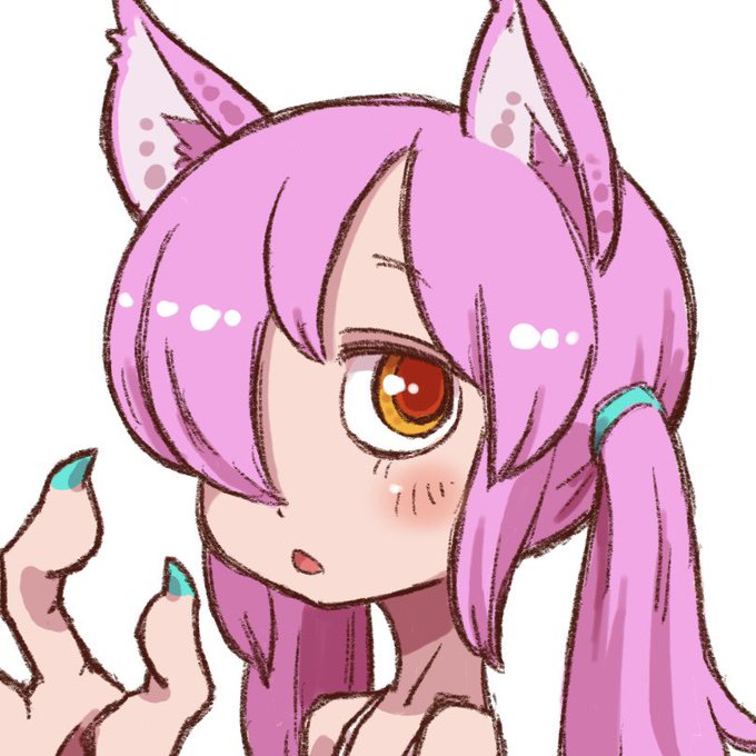 代理キャラ作ってみたりした。ここに全身は載せないけど。 