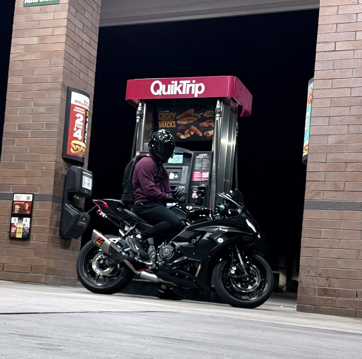 oshachennessy's tweet photo. Baby girl is back on the streets🖤🏍️ https://t.co/tURuaKOTnb