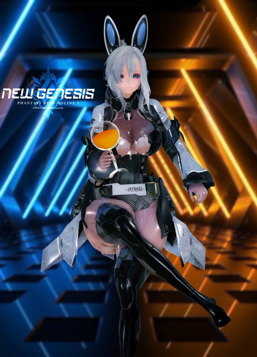 redricecake1's tweet photo. おひるばにっ！
 #PSO2NGS_SS
 #ma7ロゴ https://t.co/2IzIsAVMWt