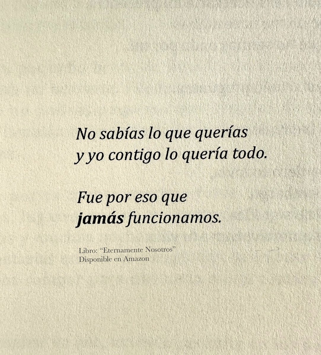 Libro: “Eternamente Nosotros” 📗