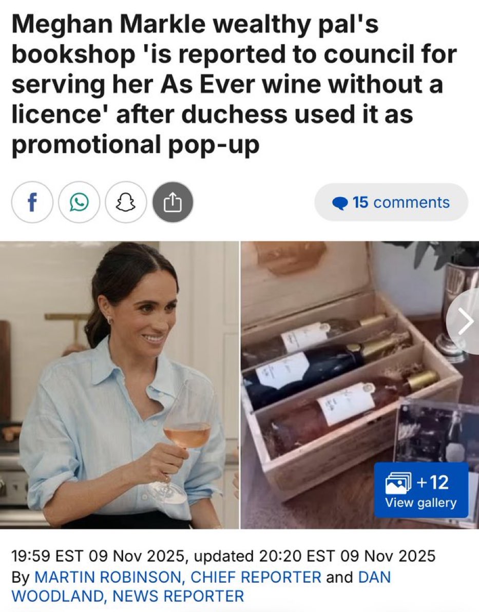 The cult bookstore got markled and it is all Rachel’s fault.