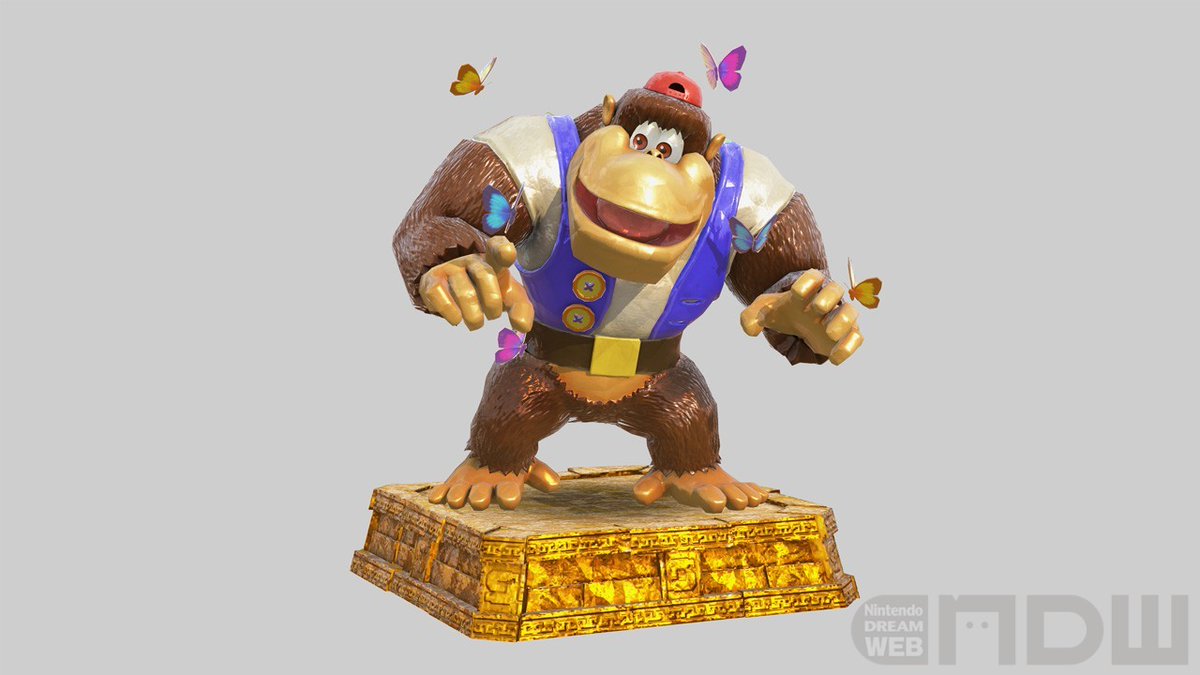 激レアニンテンドー ドンキーコング バナナキングダム フィギュア　ゲーム 激レアニンテンドー ドンキーコング バナナキングダム フィギュア