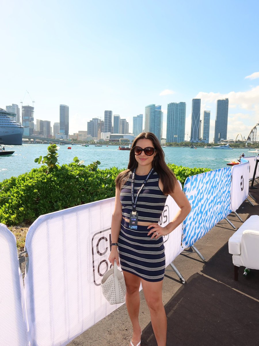 Anyway… had fun checking out <a href="/E1Series/">E1 Series</a>  this weekend in Miami!!!! 🚤
