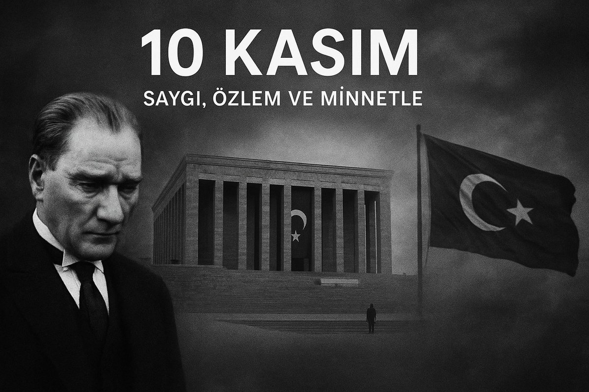 Ulu Önderimiz Gazi Mustafa Kemal Atatürk'ü Saygı,Özlem ve Minnetle  Anıyorum 

NE MUTLU TÜRK'ÜM DİYENE 🇹🇷🇹🇷🇹🇷
#10kasım1938
#ATATÜRK