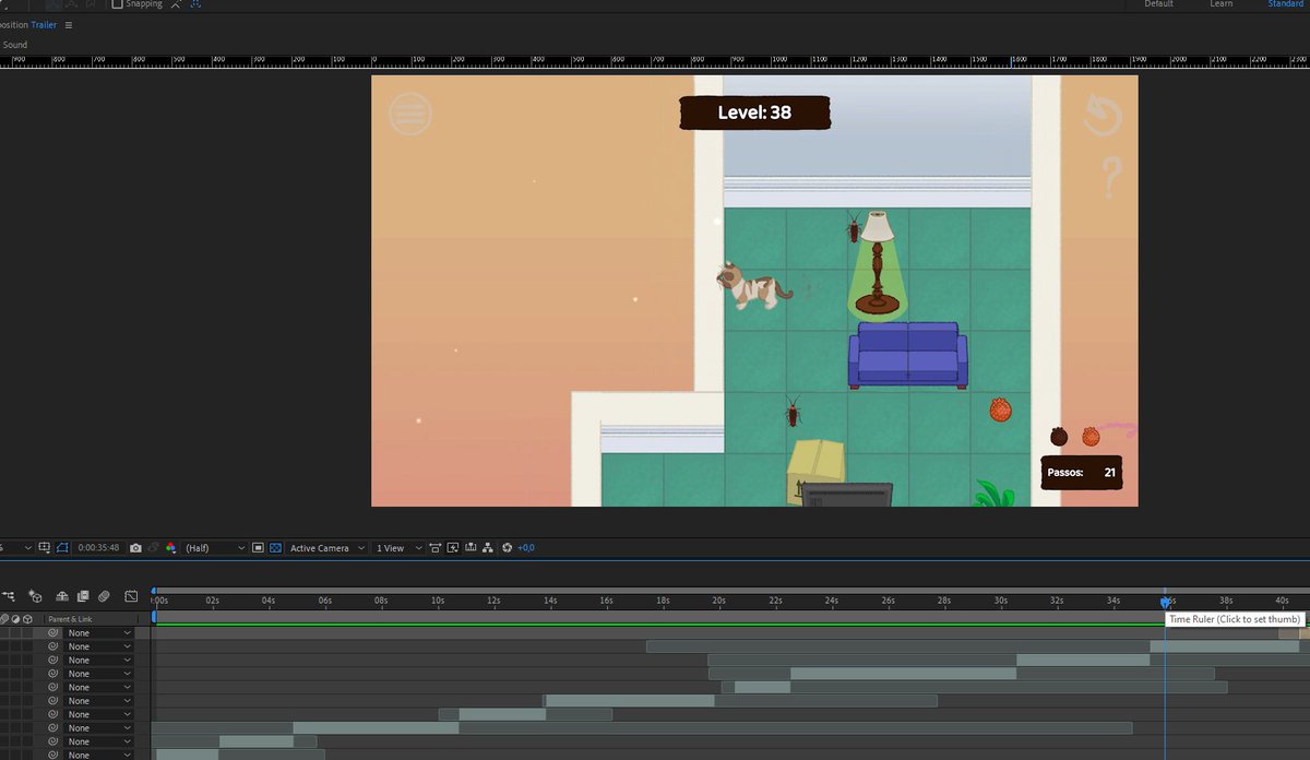 I'm making the trailer for Steam, one week before the release, am I late?
#indiedev #gamdev #solodev