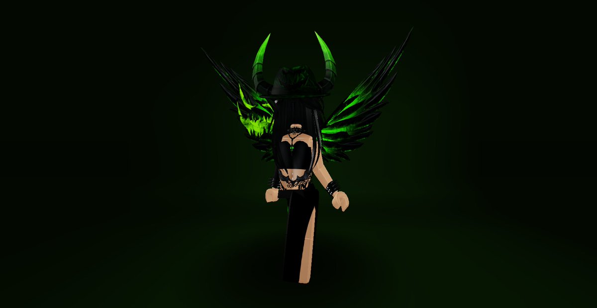 shyxdevy's tweet photo. We've onboarded a new talented artist and co-creator whom you might already know from @wospooki! @wojuhki has done a phenomenal job with executing our vision for these Specter Fedora matching wings!

Toxic Grin Wings sold out fast today but you can find all versions (released and upcoming) here: https://t.co/SCeBXLVcYQ
___
#robloxavatar #robloxoutfit #RobloxUGCLimited #robloxugc