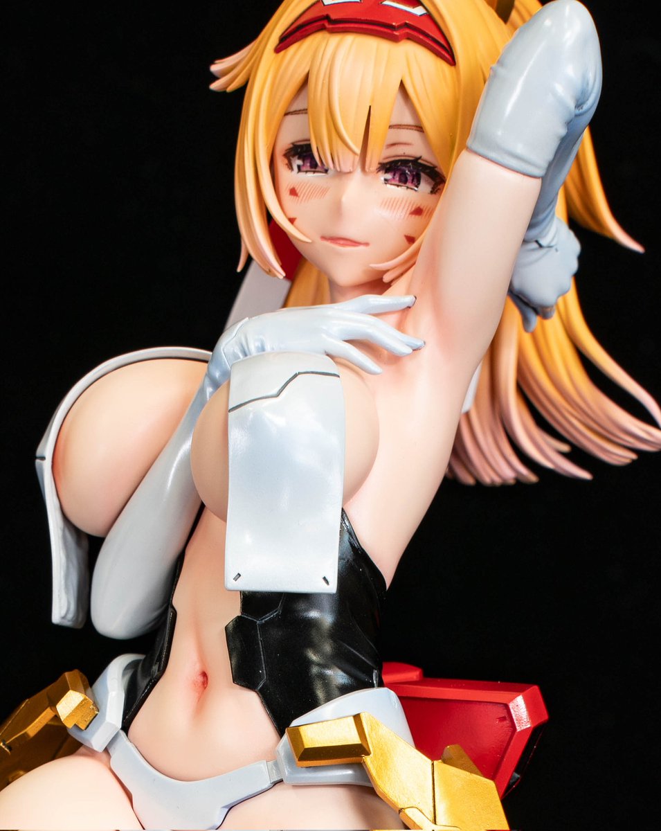 #いい腋の日
A.N.S. Works様ver アスラ弓兵さん 再掲
#お昼休みに一枚だけ模型写真を貼ろう
#メガミデバイス