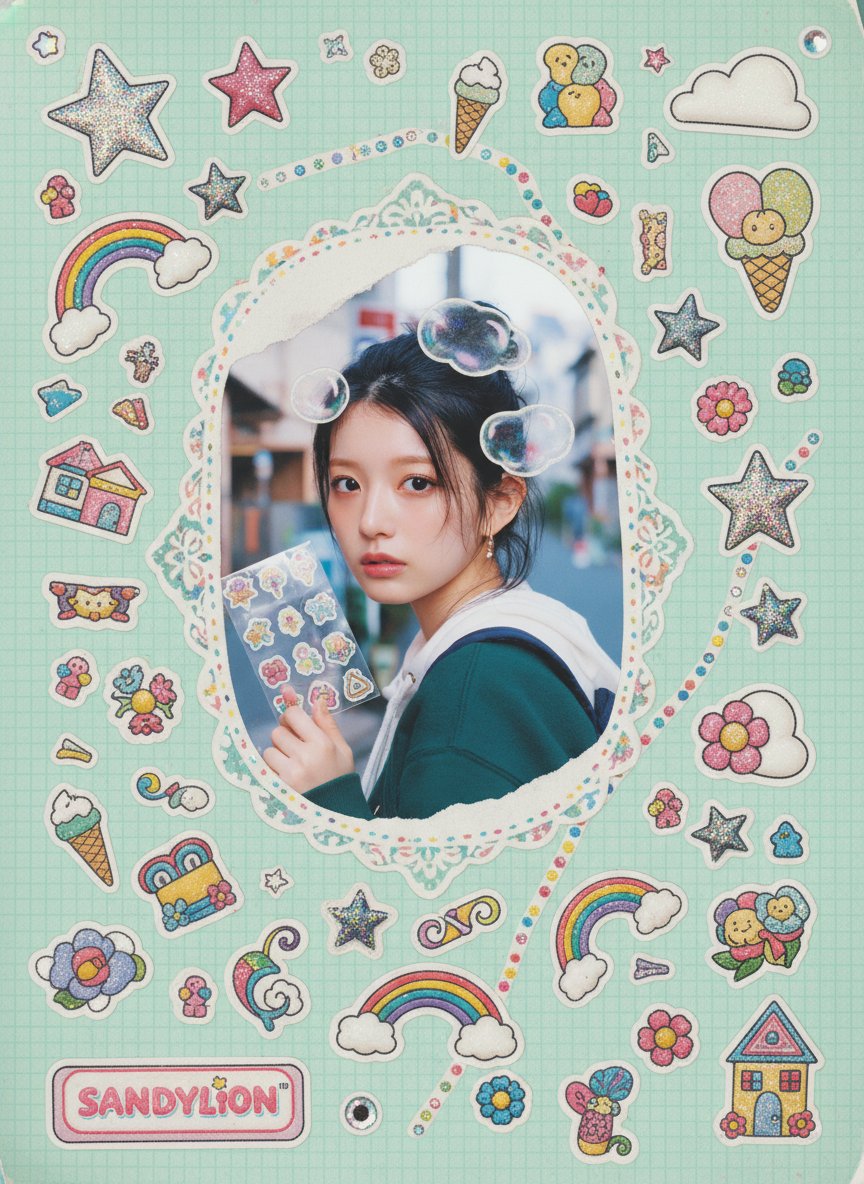 🧸💌🌈🍒⭐️☁️💭✨