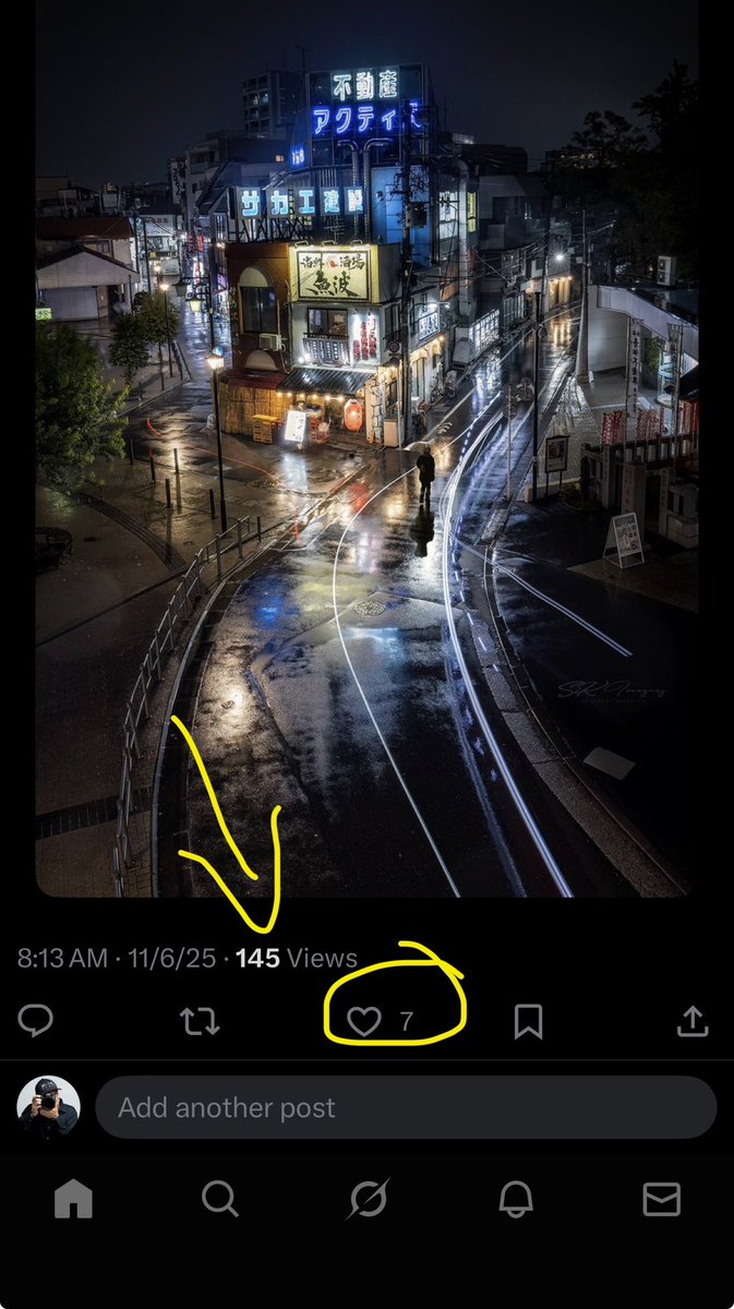 Damn…all those views. But I guess only 7 folks liked it enough to show love?  Lol
I really appreciate all 7 of you!  
🤘🏽😎🤘🏽