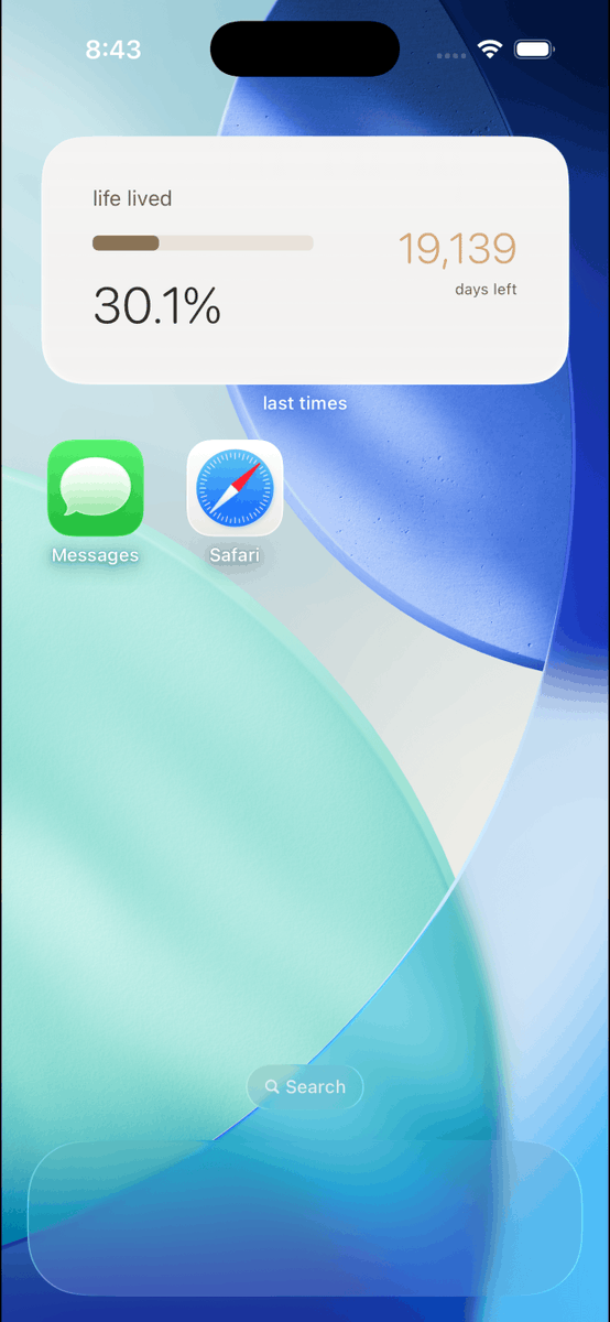 bigherb888's tweet photo. i have two problems: 

1. time passes too fast and its hard to quantify
2. i dont call my mom enough

my new app is called last times! it shows you how much of your life you've lived + converts it into tangible metrics, ie how many calls u have left w/ ur mom. https://t.co/p7Yh7hqEOo
