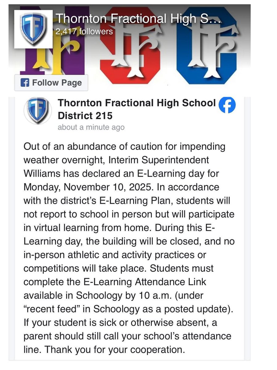 TFNorthHighSchool tweet media