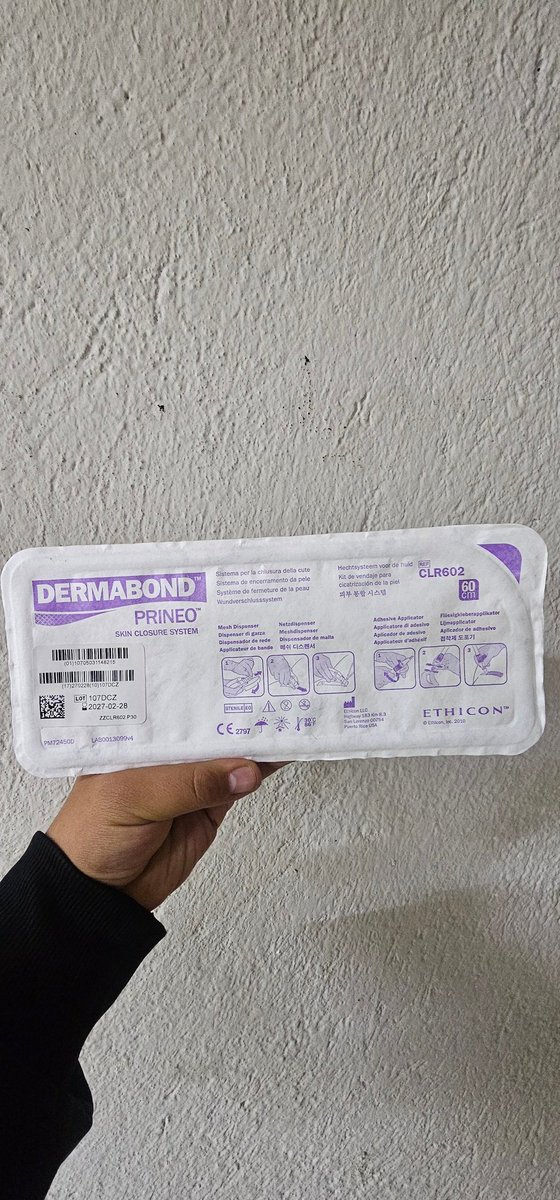 holynaight291's tweet photo. DERMABOND 
prineo 60 cm

Dermabond caja con 2 piezas 

Realizamos envíos a todo cdmx 

BBB https://t.co/ZGGankdTnJ