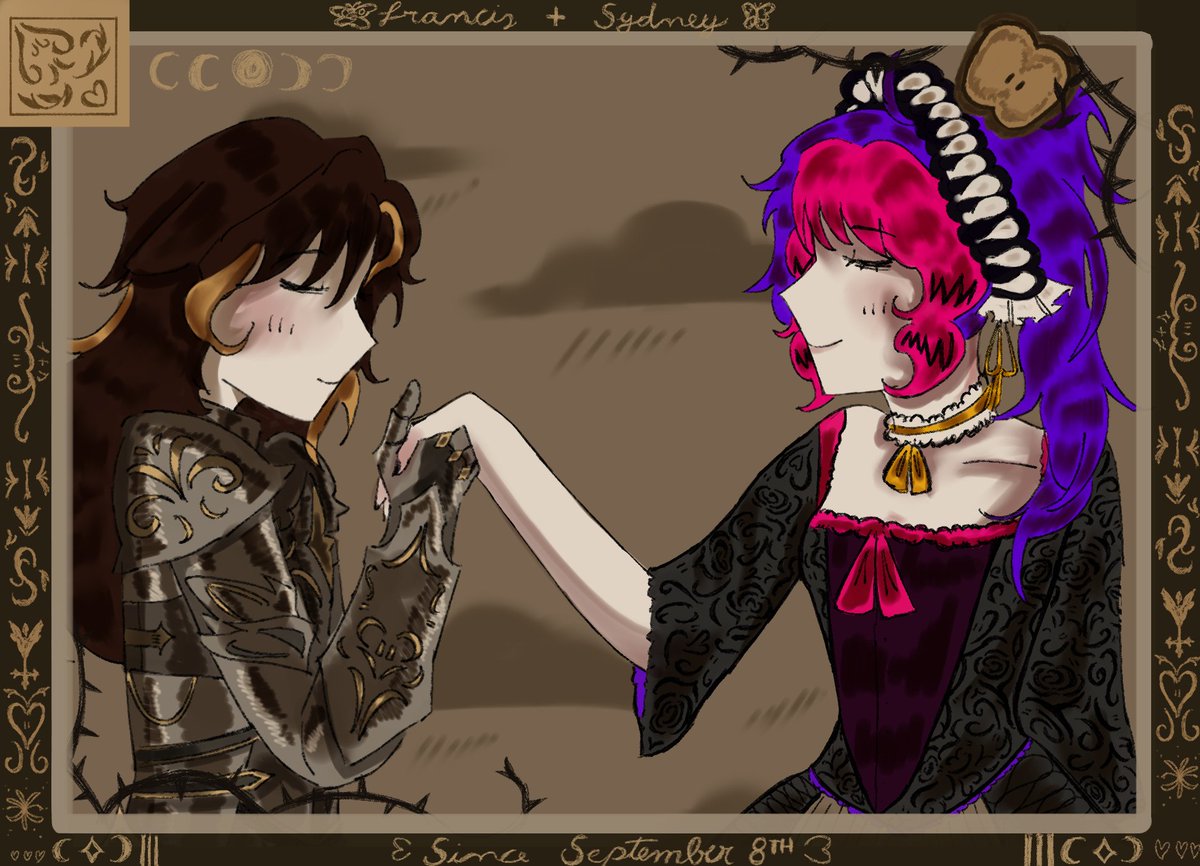 cadaverine33's tweet photo. haven't been doing a lot of digital latelyyyyy but yaaayyyy me and girlfriend art https://t.co/mFj7HkhDgH