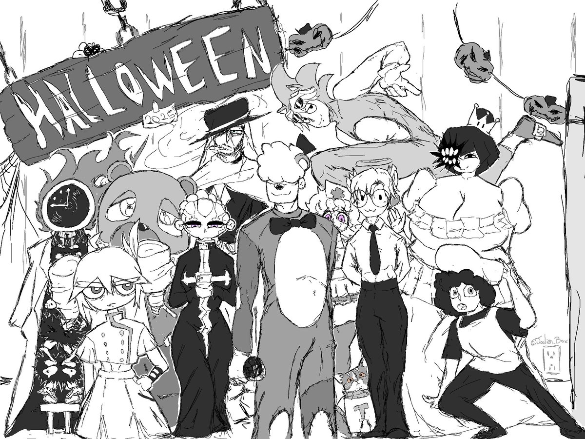 Joolien_Box's tweet image. Late Halloween!!!!

#Halloween2025