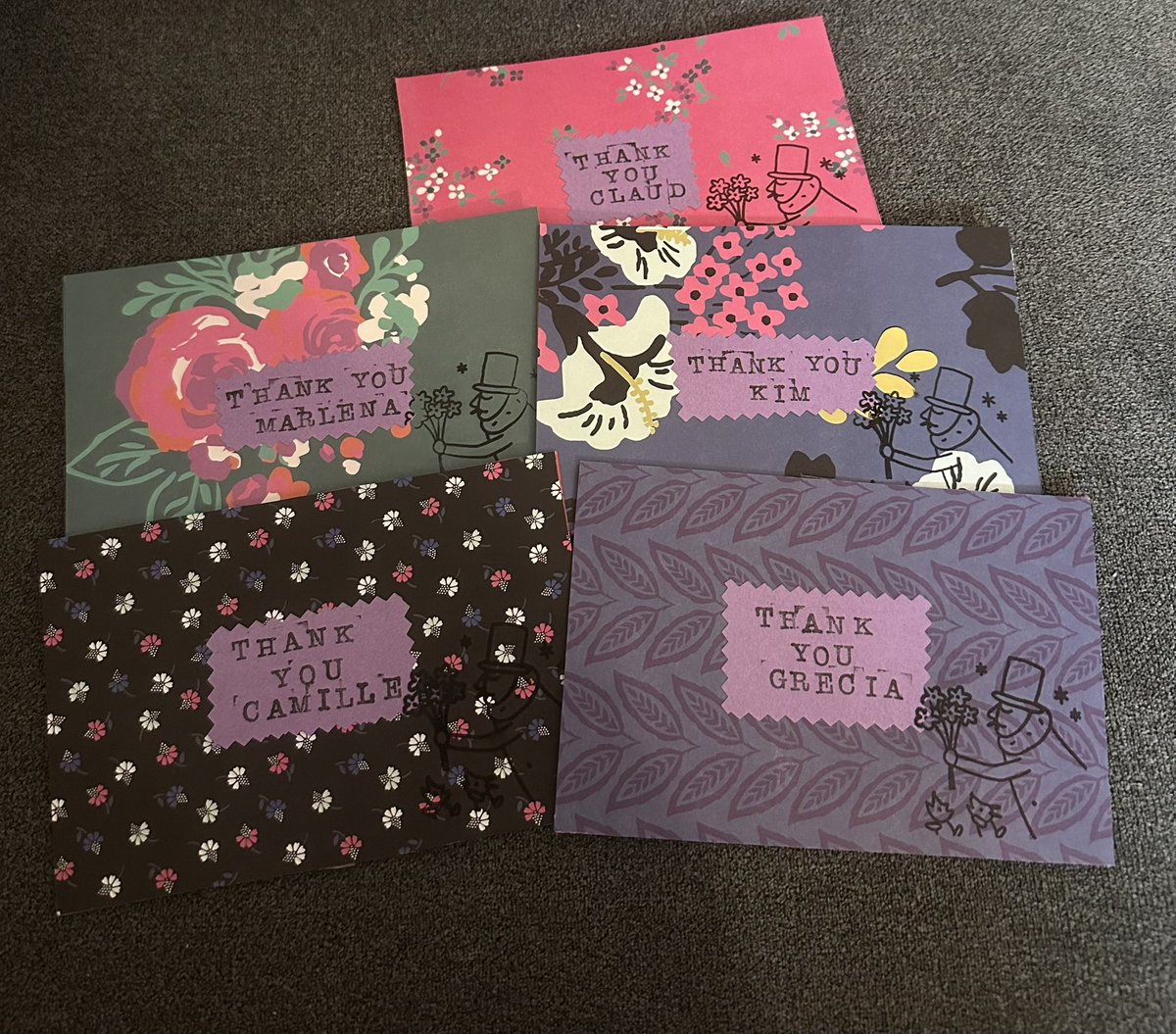 autumnalexsisa's tweet photo. made some diy thank you postcards🥰 https://t.co/Lyt2bf55Zl