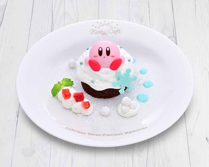 WINTER限定メニュー／ ひとやすみガトーショコラ ～カービィの雪あそび