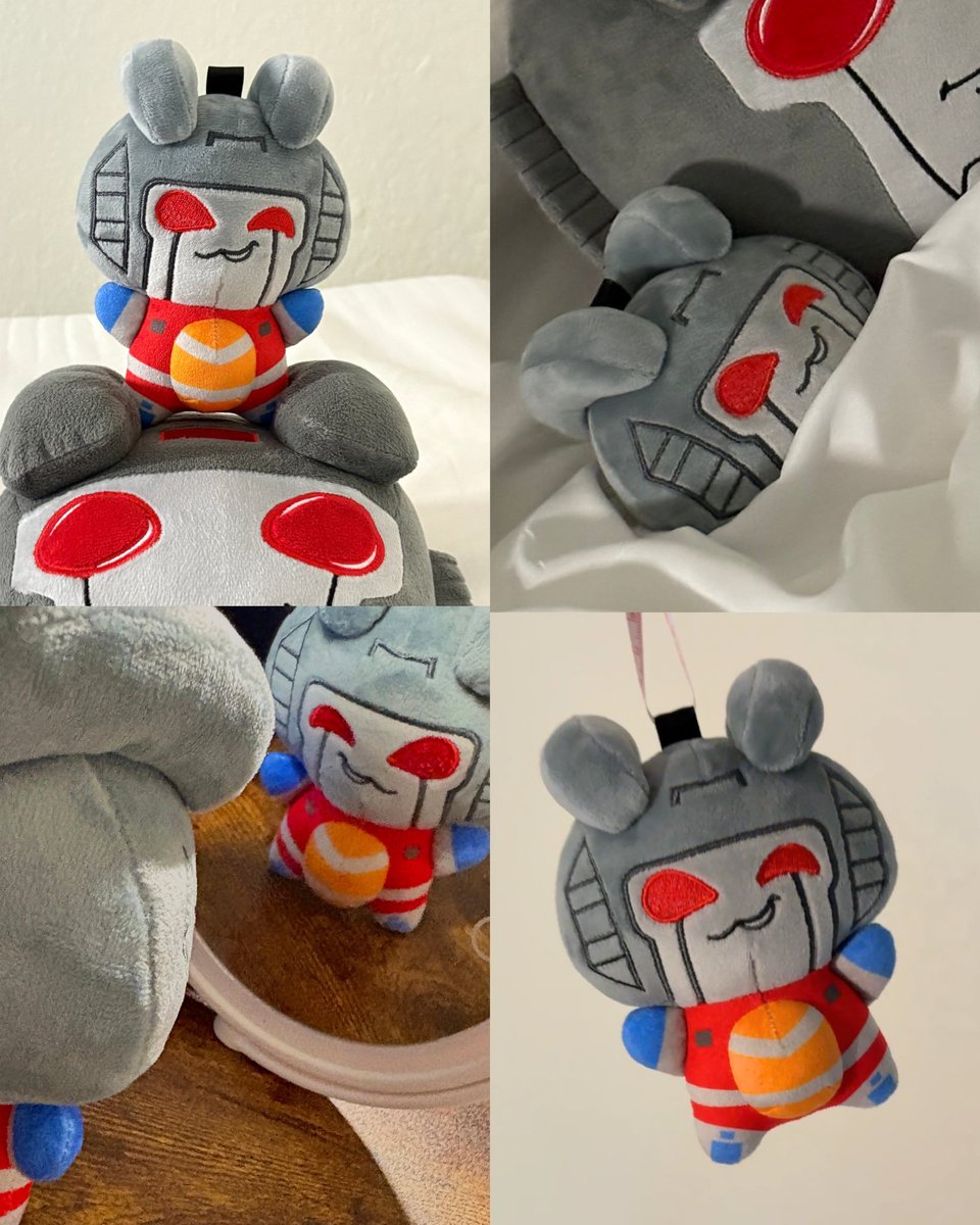 GaoPengToys's tweet image. 🤩STARSQUEAK PLUSHIE will make you scream!

💙A combination of mechanical style and plush texture, this adorable cyberpunk keychain was designed by @sgrimp_, and we&apos;re thrilled to bring this little guy to life!

🌟Product Highlights:
-14cm tall, perfect for playing with🧸…