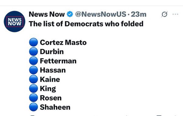 <a href="/Acosta/">Jim Acosta</a> The fact that these Democratic senators believe for 1 millisecond that Republicans will deal with them in good faith, is enough to primary them if they aren’t retiring.