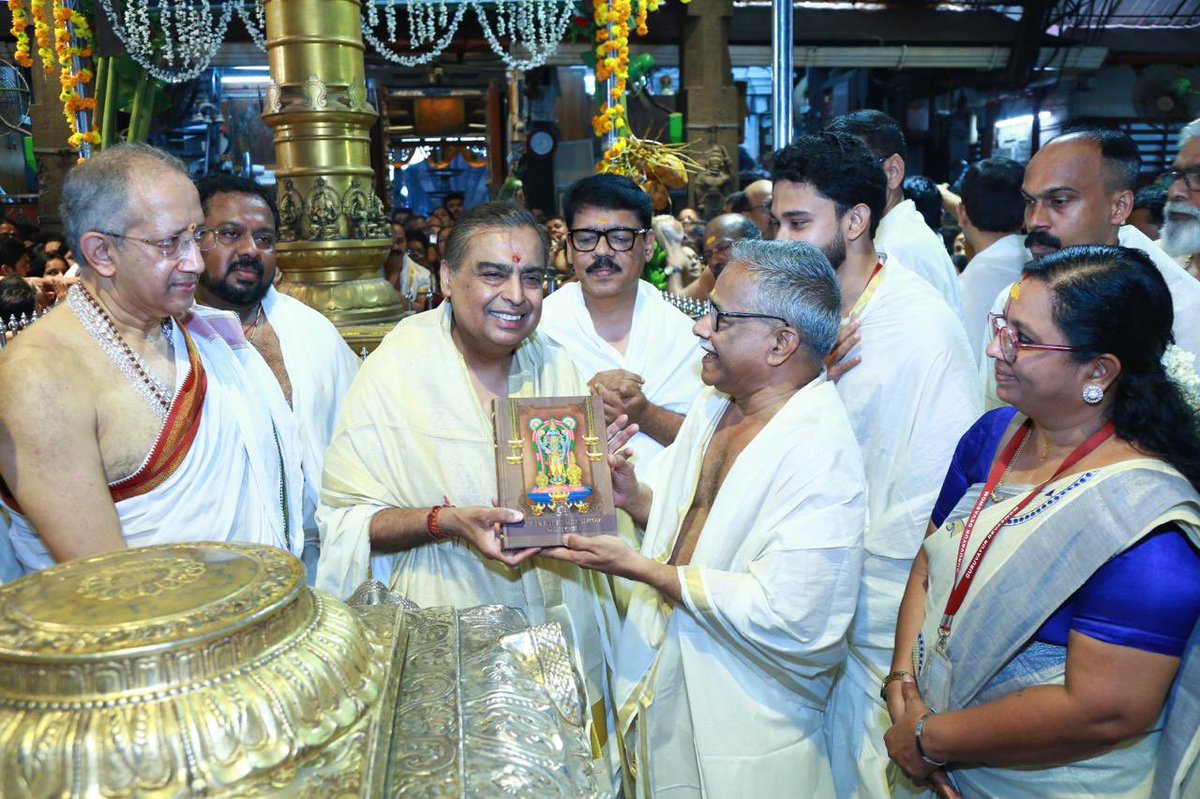 Guided by the divine grace of Lord Sri Venkateswara, Shri Mukesh Ambani’s offering at Tirumala(TTD), a state-of-the-art kitchen to feed over 200,000 devotees daily, stands as a monumental act of faith and compassion. 
Further extending this sacred spirit of seva, Shri Mukesh