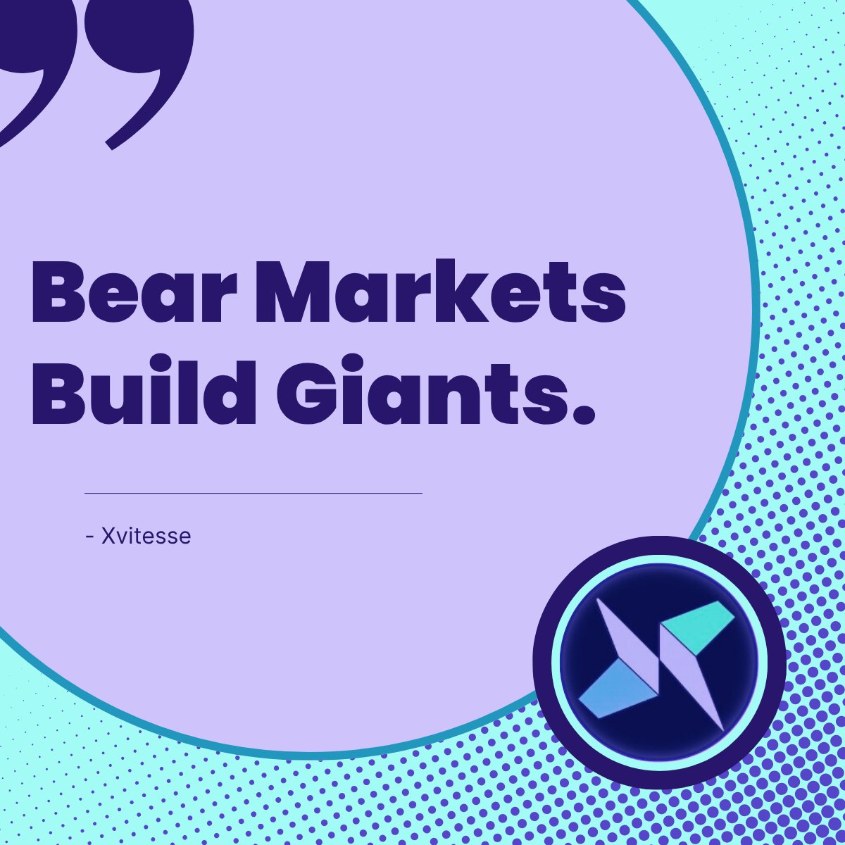 xvitessemainnet's tweet photo. The market’s cooling down. Builders aren’t.
Xvitesse was designed for the bear, not afraid of it.
- Long-term tokenomics
- Secure PoS network
- Mobile-first scaling
When others panic, we build.
#Xvitesse #BearMarketBuilders #Crypto #XVI #blockchain #DeFi #Web3Builders #ETH https://t.co/yAJuL1egkA
