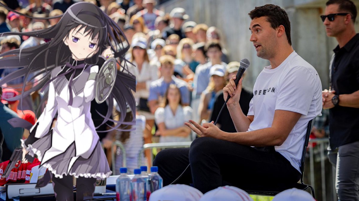 He said "counting or not counting magical girl violence" so I just had enough of him