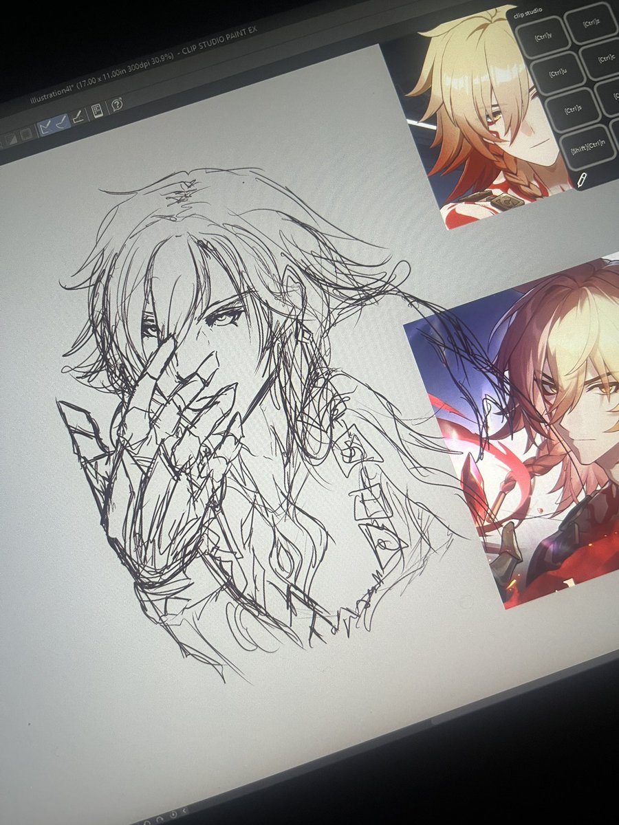 citrus_bits's tweet photo. In honor of 3.7 I felt inspired to draw Mydei, here’s a WIP lol
#art #wip #hsr #HonkaiStarRail #Mydei #mydeihsr https://t.co/Au3Oq6ydZd
