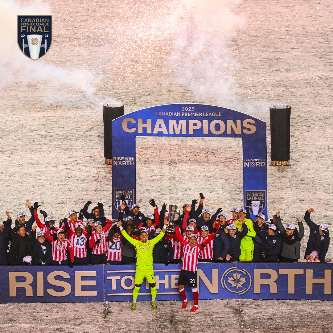 CPLsoccer's tweet image. A magical night in our nation&apos;s capital ❄️🏆

#CanPL #CPLFinal #RiseToTheNorth