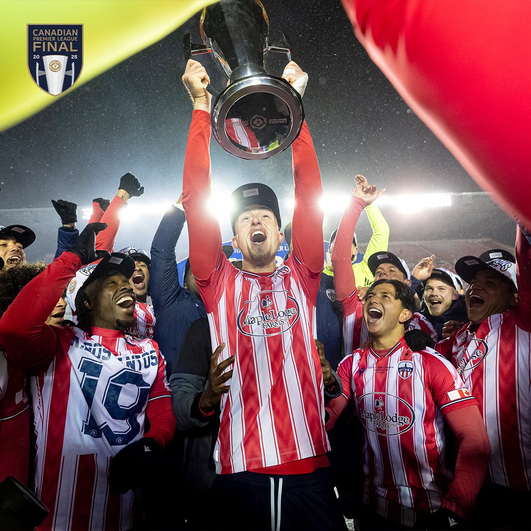 CPLsoccer's tweet image. A magical night in our nation&apos;s capital ❄️🏆

#CanPL #CPLFinal #RiseToTheNorth